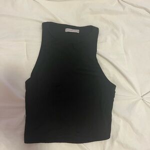 Black high Neck Tank Top S sincerely Jules